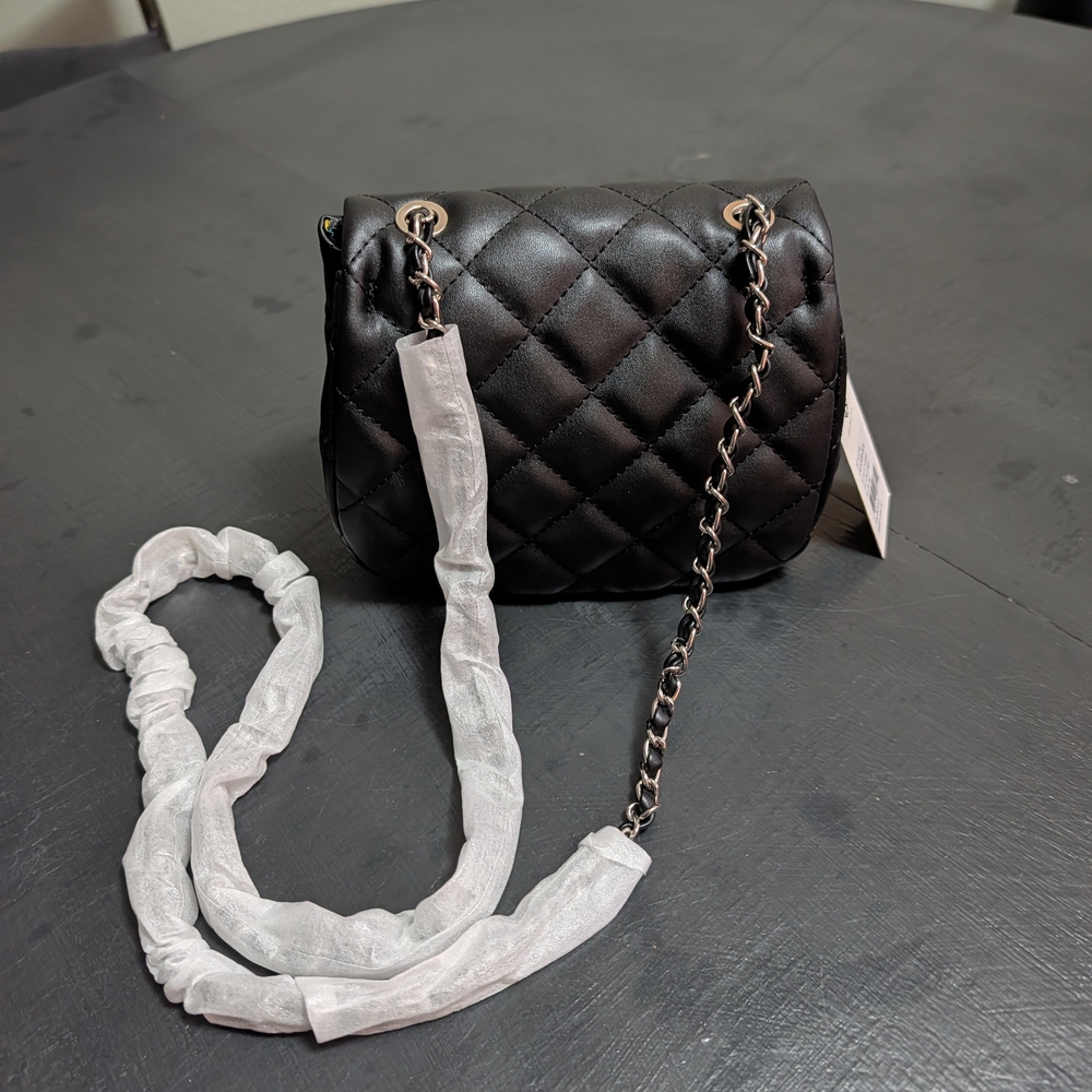 Christian Lacroix Black Quilted Mini Bag - Picture 2 of 7